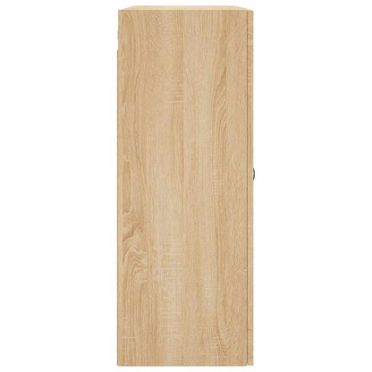 Wall Mounted Cabinet Sonoma Oak 69,5x34x90 cm Engineered Wood