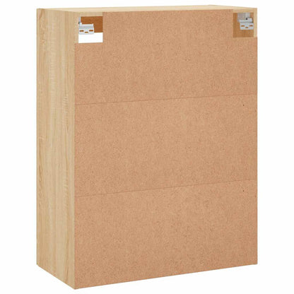 Wall Mounted Cabinet Sonoma Oak 69,5x34x90 cm Engineered Wood