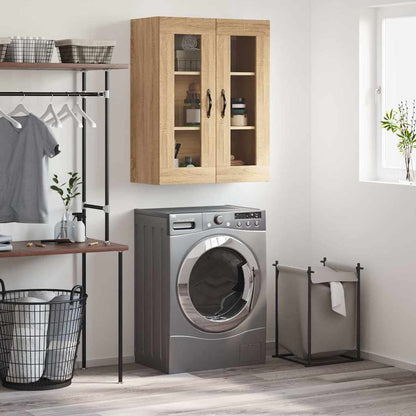 Wall Mounted Cabinet Sonoma Oak 69,5x34x90 cm Engineered Wood