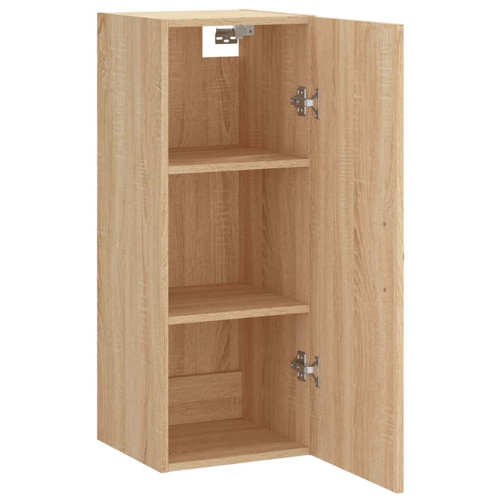 Wall Mounted Cabinet Sonoma Oak 34,5x34x90 cm Engineered Wood