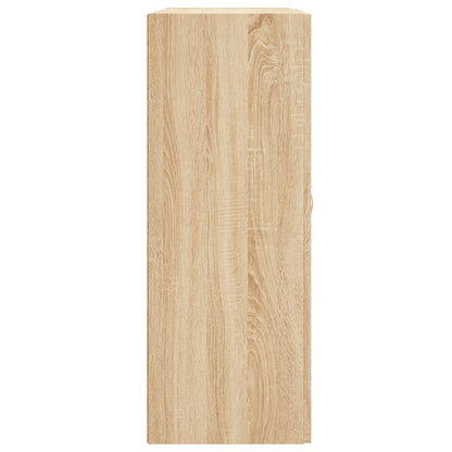 Wall Mounted Cabinet Sonoma Oak 69,5x34x90 cm Engineered Wood