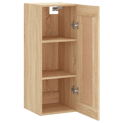 Wall Mounted Cabinet Sonoma Oak 34,5x34x90 cm Engineered Wood