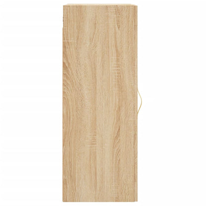 Wall Mounted Cabinet Sonoma Oak 34.5x34x90 cm Engineered Wood