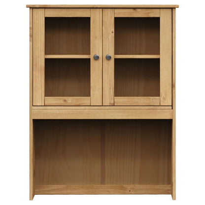 Highboard "VIGO" 80x40x176 cm Solid Wood Pine