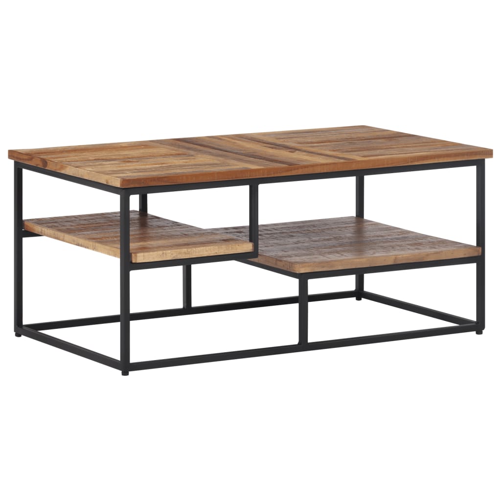 Coffee Table 90x50x39 cm Solid Reclaimed Teak