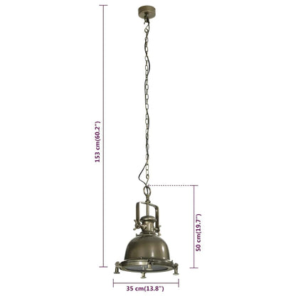 Pendant Lighting 35x35x153 cm Aluminium