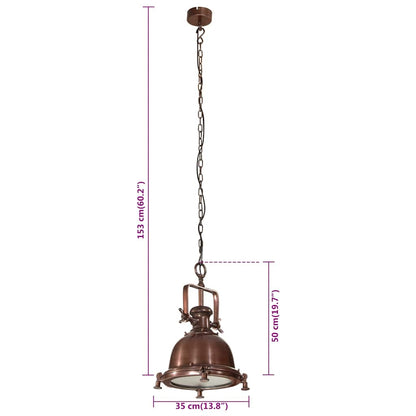 Pendant Lighting 35x35x153 cm Aluminium