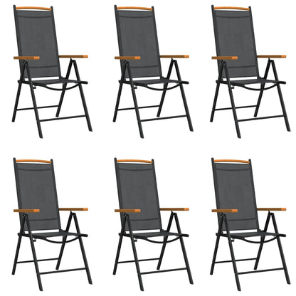 Garden Dining Set | Black, Brown
