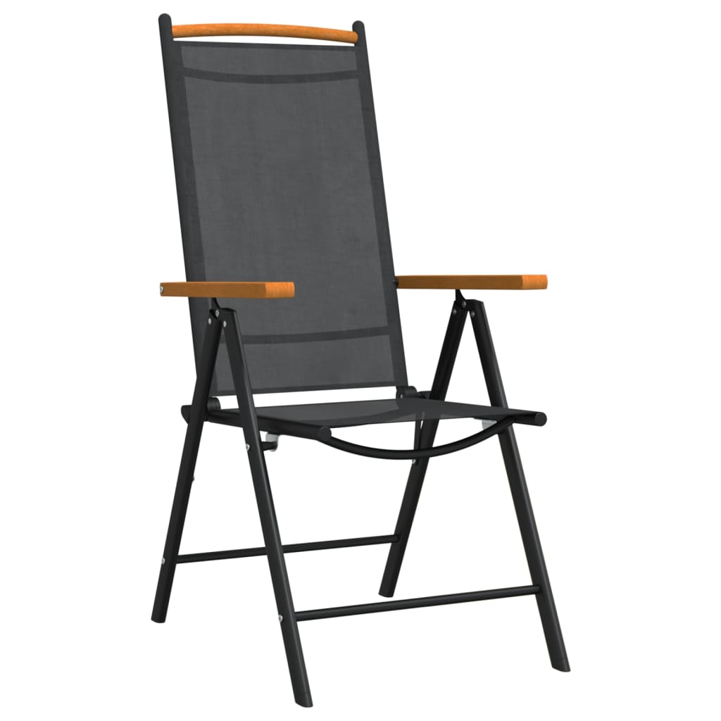 Garden Dining Set | Black, Brown