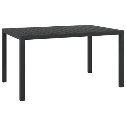 Garden Dining Set | Black, Brown