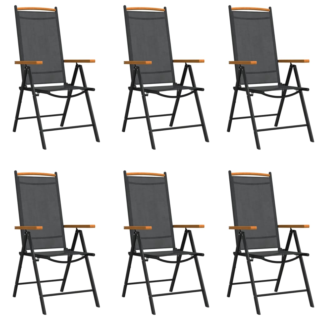 Garden Dining Set | Black and brown