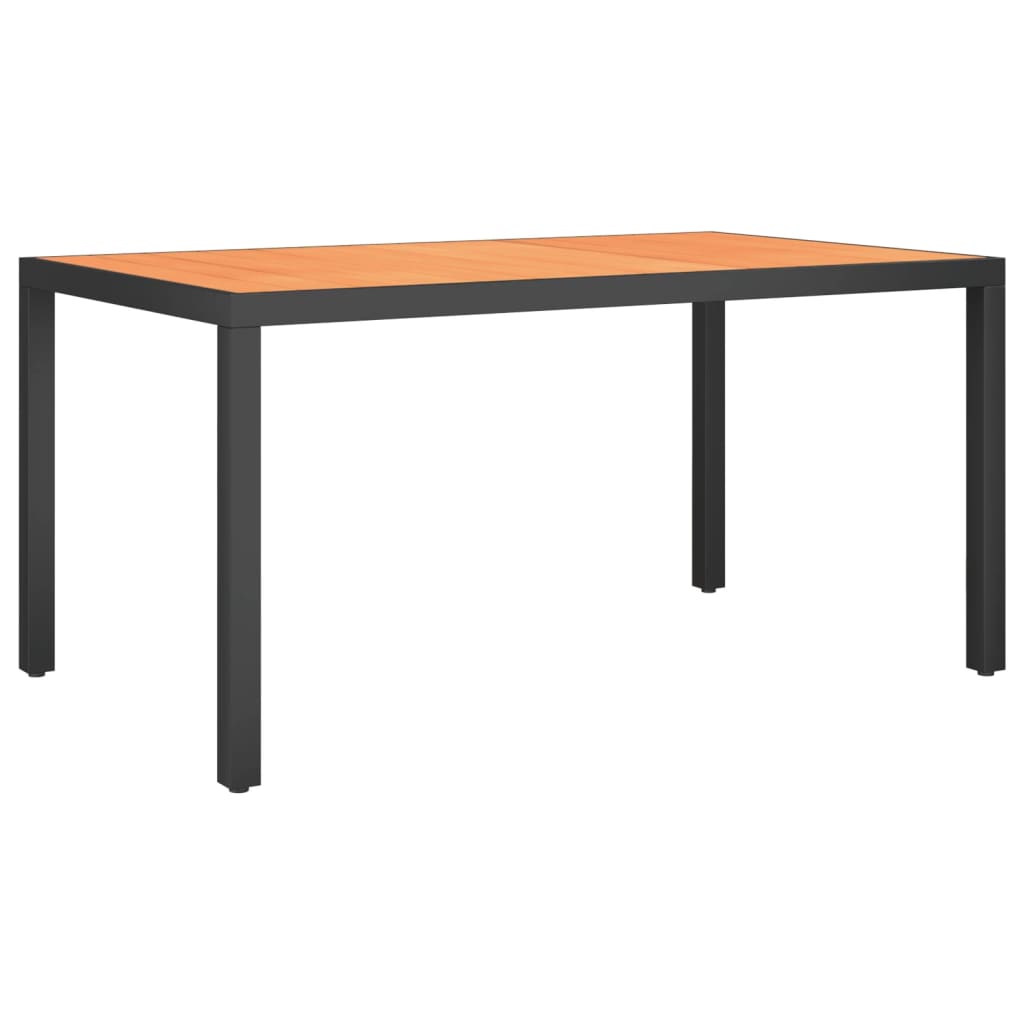 Garden Dining Set | Black and brown