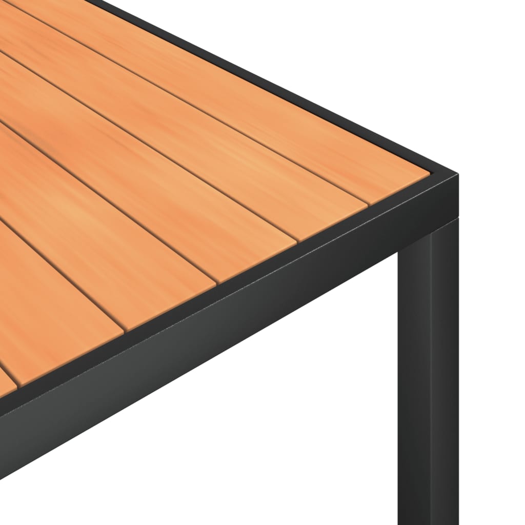 Garden Dining Set | Black and brown