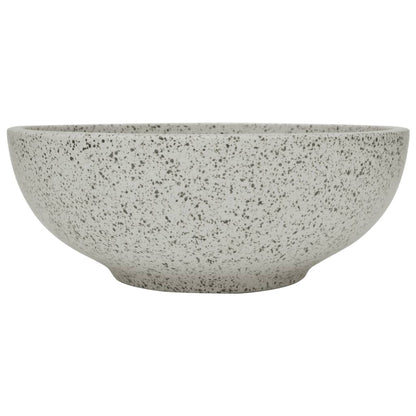 Countertop Basin Grey Round Φ41x14 cm Ceramic
