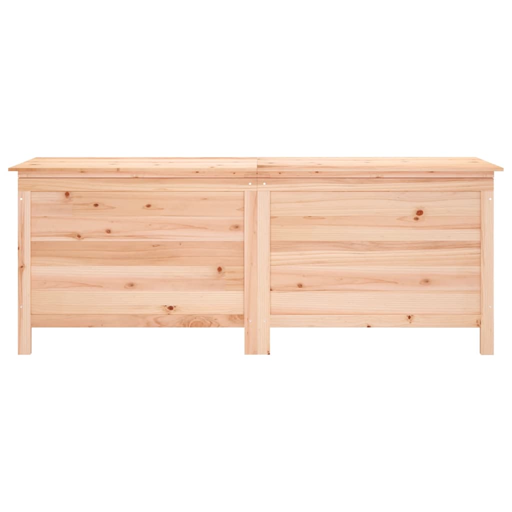 Garden Storage Box 150x50x56.5 cm Solid Wood Fir