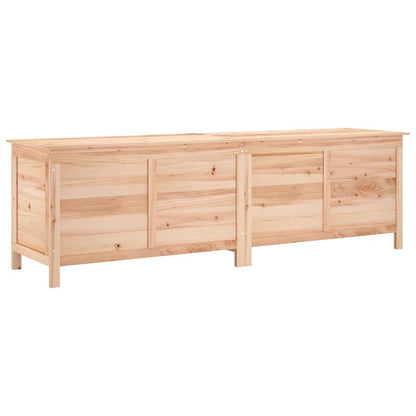 Garden Storage Box 198,5x50x56,5 cm Solid Wood Fir