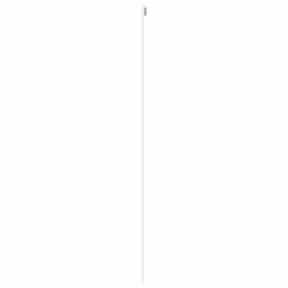Sliding Door White 102,5x205 cm Tempered Glass and Aluminium