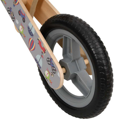 Balance Bike for Children Grey Printed