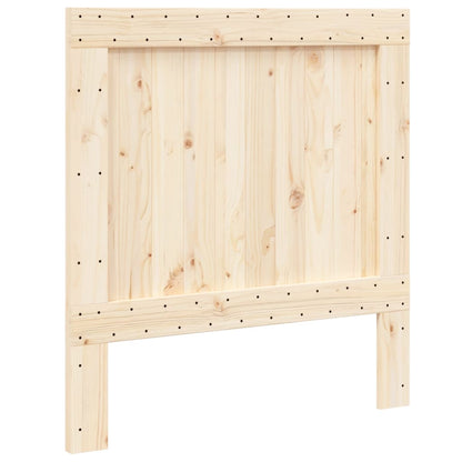 Headboard 100x104 cm Solid Wood Pine