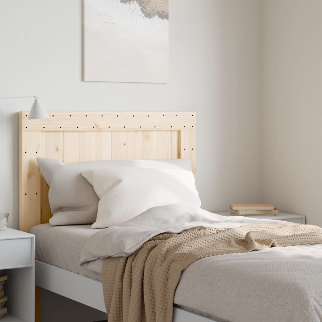 Headboard 100x104 cm Solid Wood Pine