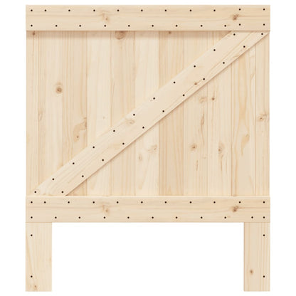 Headboard 90x104 cm Solid Wood Pine