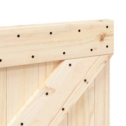 Headboard 100x104 cm Solid Wood Pine
