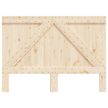 Headboard 140x104 cm Solid Wood Pine