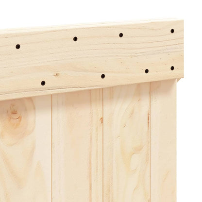 Headboard 140x104 cm Solid Wood Pine