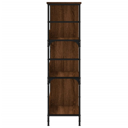 Bookshelf Brown Oak 78.5x33x117.5 cm Engineered Wood