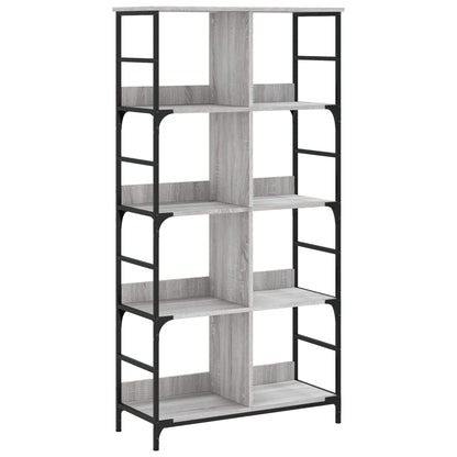 Bookshelf Grey Sonoma 78,5x33x153 cm Engineered Wood