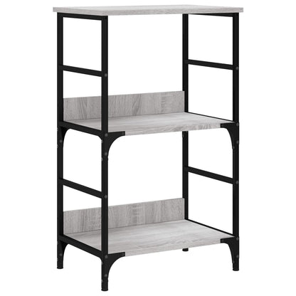 Bookshelf Grey Sonoma 50x33x82 cm Engineered Wood
