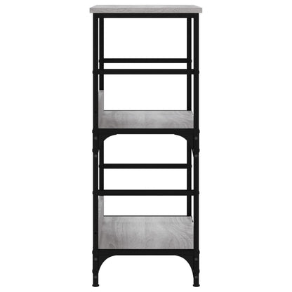 Bookshelf Grey Sonoma 50x33x82 cm Engineered Wood