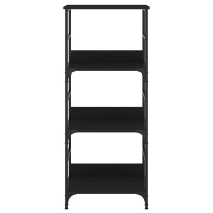 Bookshelf Black 50x33x117.5 cm Engineered Wood