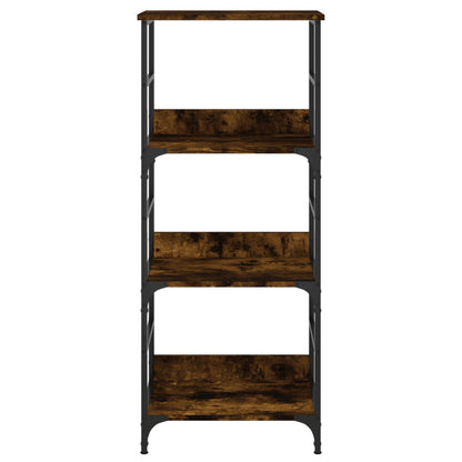 Bookshelf Smoked Oak 50x33x117.5 cm Engineered Wood