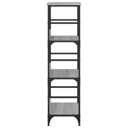 Bookshelf Grey Sonoma 50x33x117.5 cm Engineered Wood
