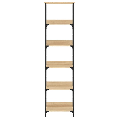 Bookshelf Sonoma Oak 50x33x188,5 cm Engineered Wood