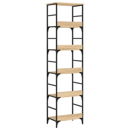 Bookshelf Sonoma Oak 50x33x188,5 cm Engineered Wood