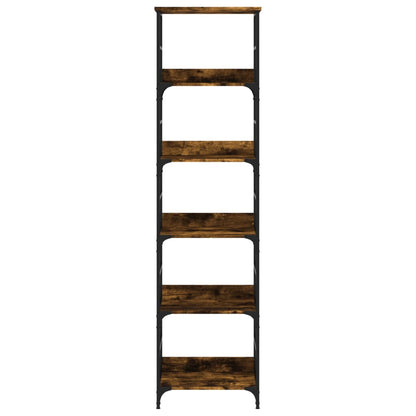 Bookshelf Smoked Oak 50x33x188,5 cm Engineered Wood