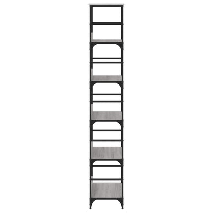 Bookshelf Grey Sonoma 50x33x188,5 cm Engineered Wood