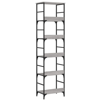 Bookshelf Grey Sonoma 50x33x188,5 cm Engineered Wood