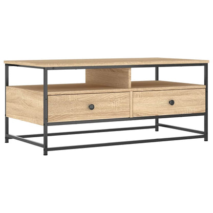 Coffee Table Sonoma Oak 100 x 51 x 45 cm Engineered Wood