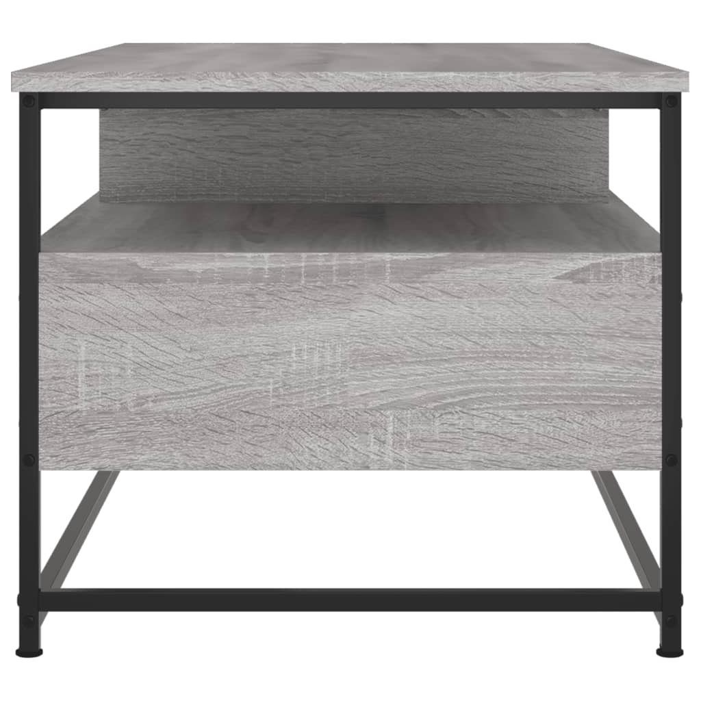 Coffee Table Grey Sonoma 100 x 51 x 45 cm Engineered Wood