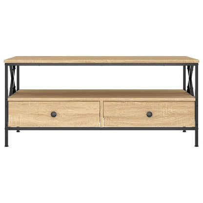 Coffee Table Sonoma Oak 100x51x45 cm Engineered Wood