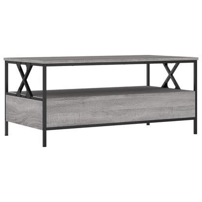 Coffee Table Grey Sonoma 100x51x45 cm Engineered Wood