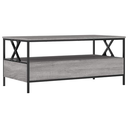 Coffee Table Grey Sonoma 100x51x45 cm Engineered Wood