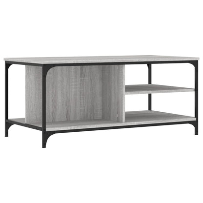 Coffee Table Grey Sonoma 100x50x45 cm Engineered Wood