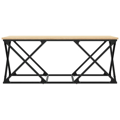 Coffee Table Sonoma Oak 100x49x40 cm Engineered Wood