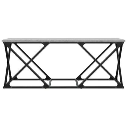 Coffee Table Grey Sonoma 100x49x40 cm Engineered Wood