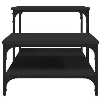 Coffee Table Black 100x50.5x45 cm Engineered Wood