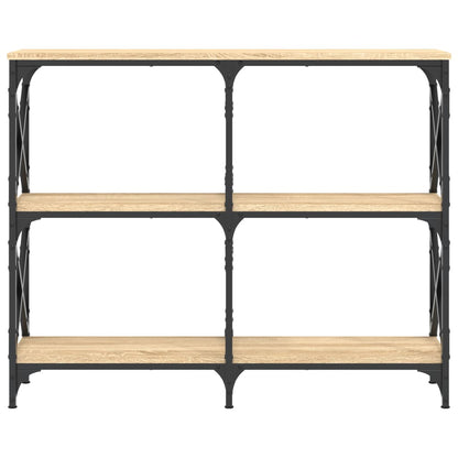 Console Table Sonoma Oak 100x28x80.5 cm Engineered Wood
